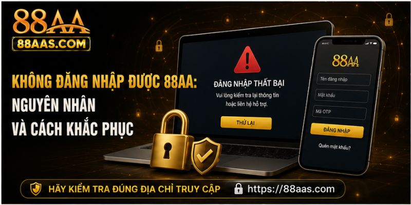 Không Đăng Nhập Được 88AA: Nguyên Nhân Và Cách Khắc Phục